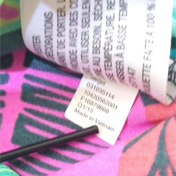 Cherokee Girls' 2T Tropical Print Sleeveless Spaghetti Straps Dress Floral Print - Picture 5 of 5